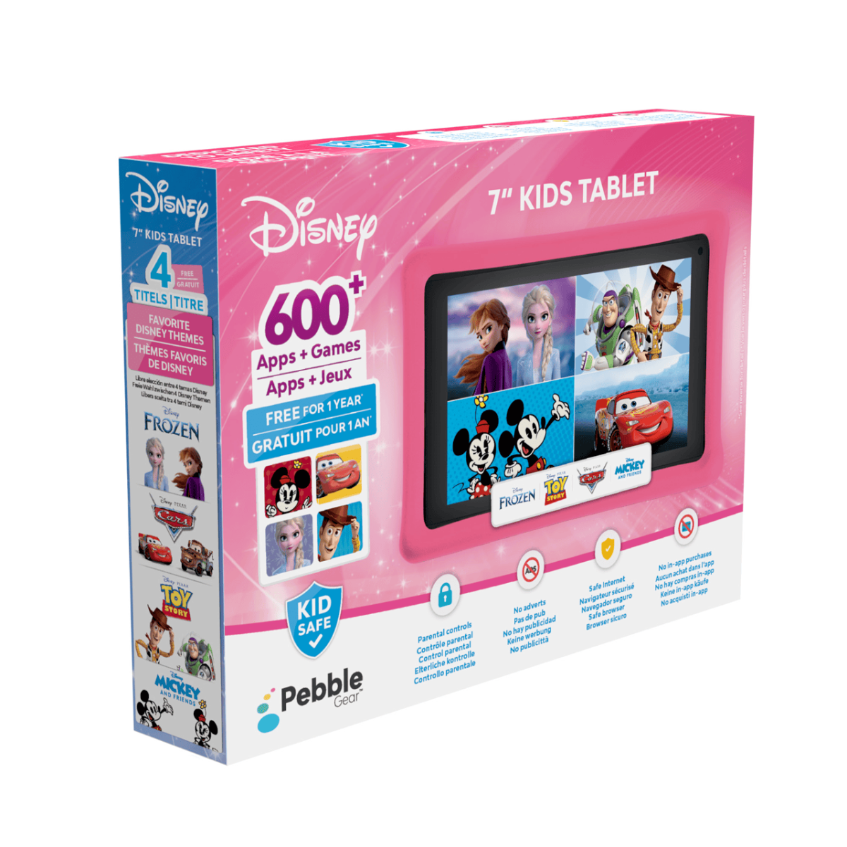 DISNEY 7” Kids Tablet (Pink) – Pebble Gear AU