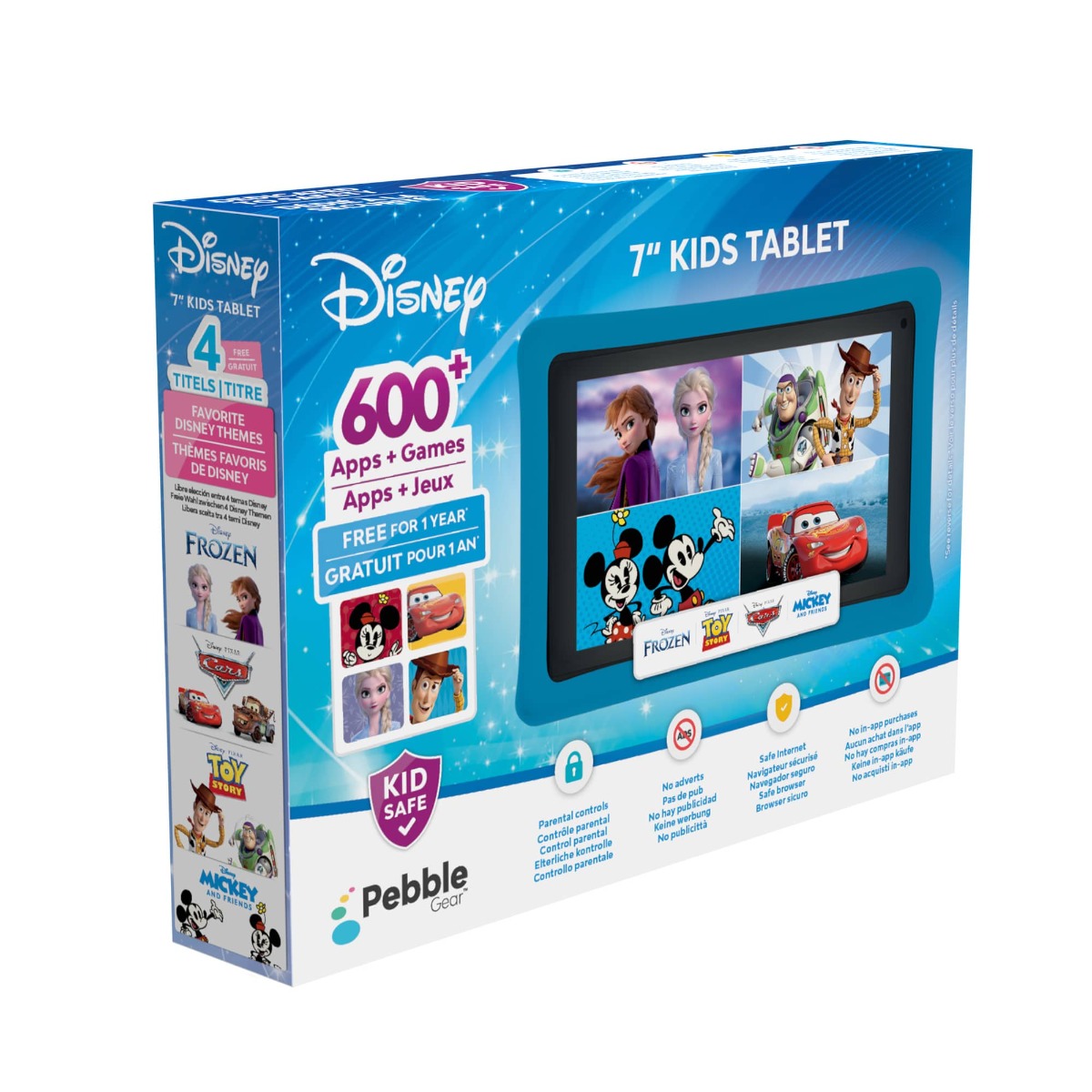 DISNEY 7” Kids Tablet (Blue)